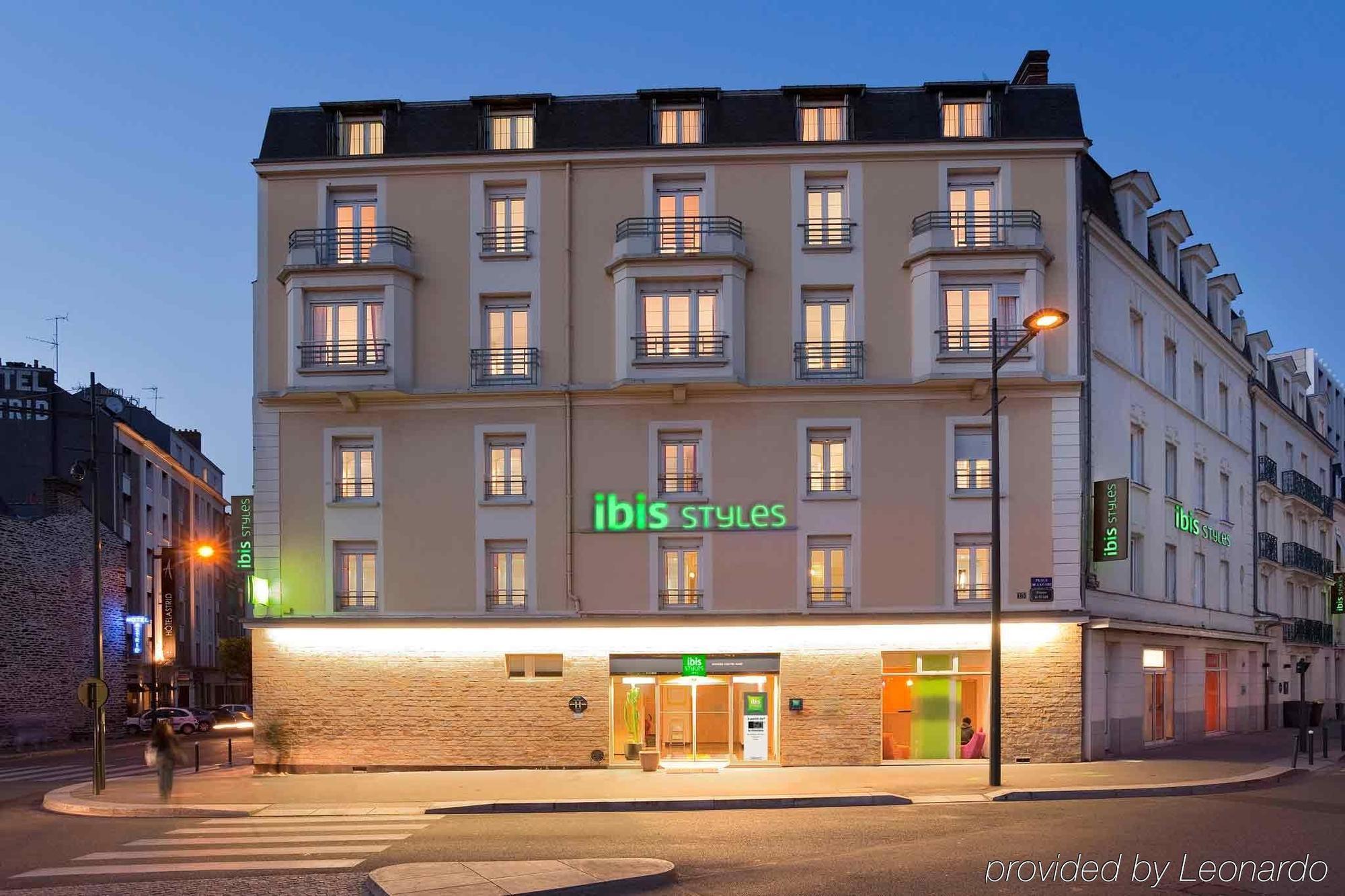 Отель Ibis Styles Rennes Centre Gare Nord Экстерьер фото