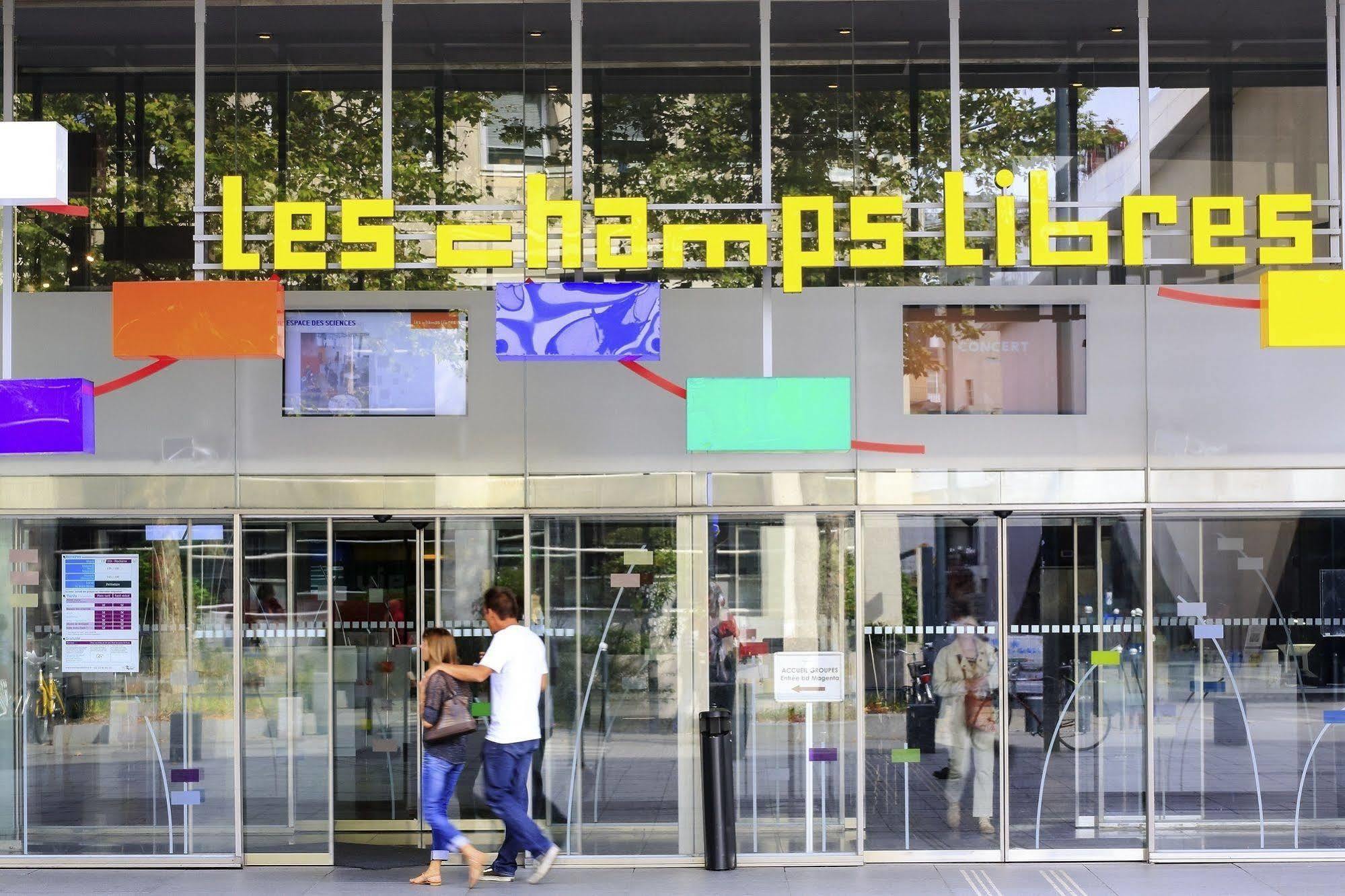 Отель Ibis Styles Rennes Centre Gare Nord Экстерьер фото
