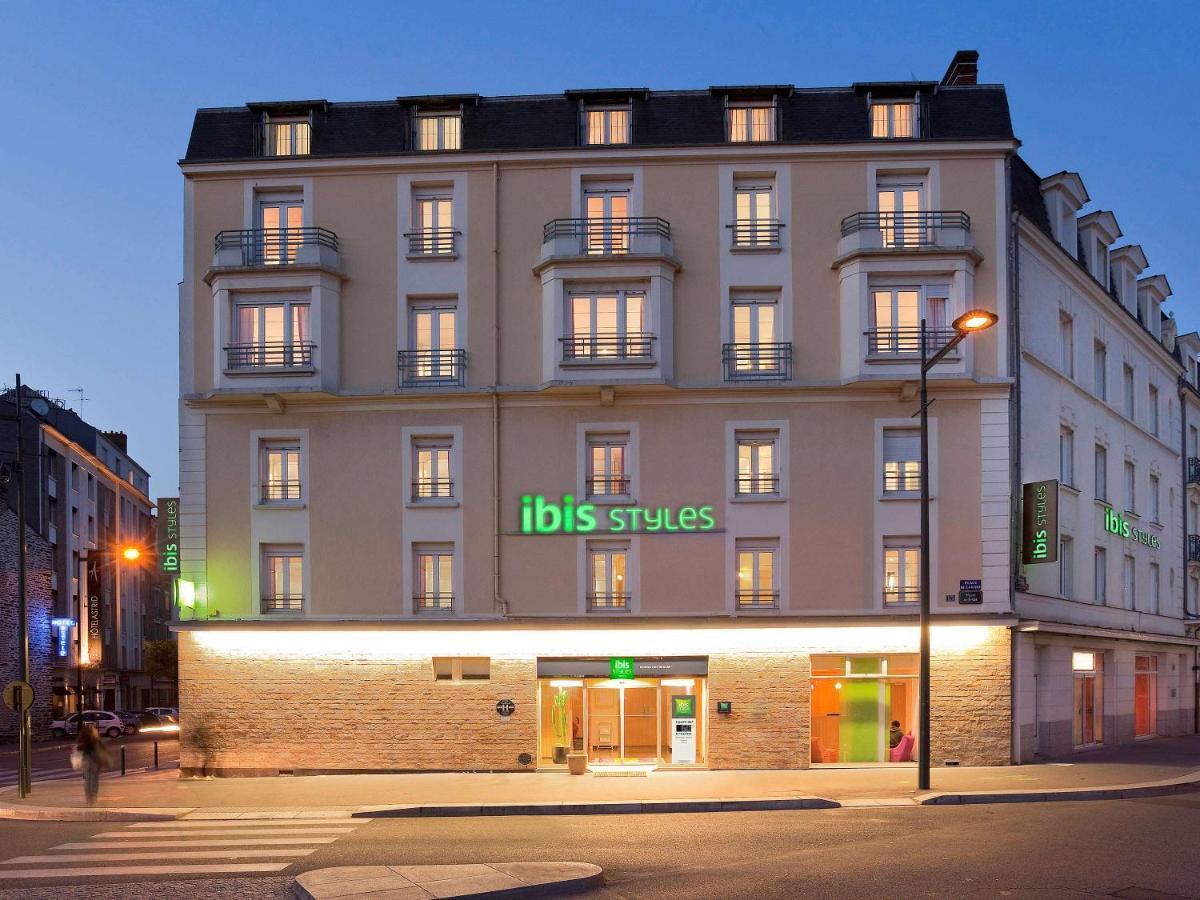 Отель Ibis Styles Rennes Centre Gare Nord Экстерьер фото